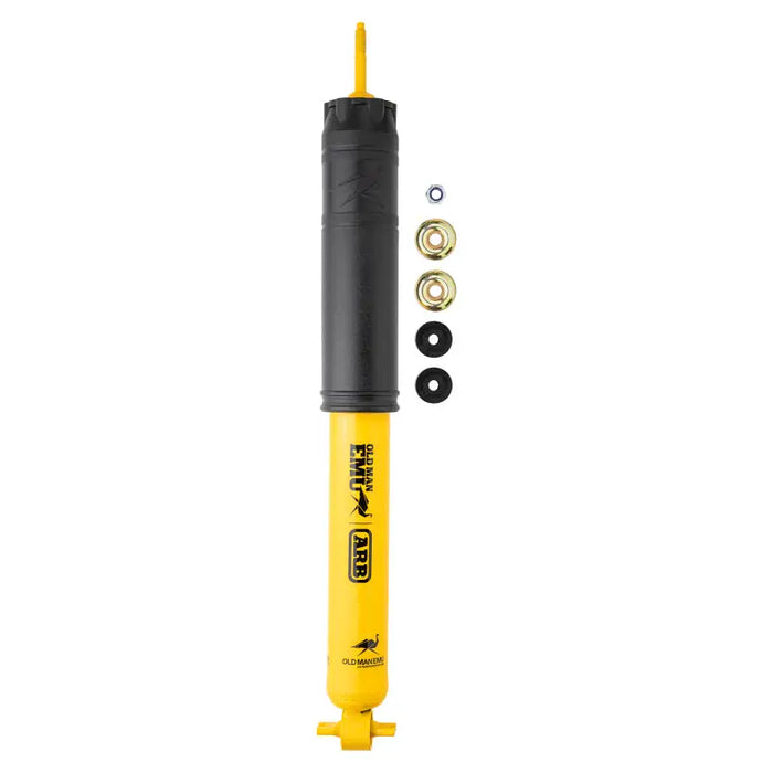 Yellow ARB / OME Nitrocharger Sport Shock for Jeep Wrangler TJ (Close Up)