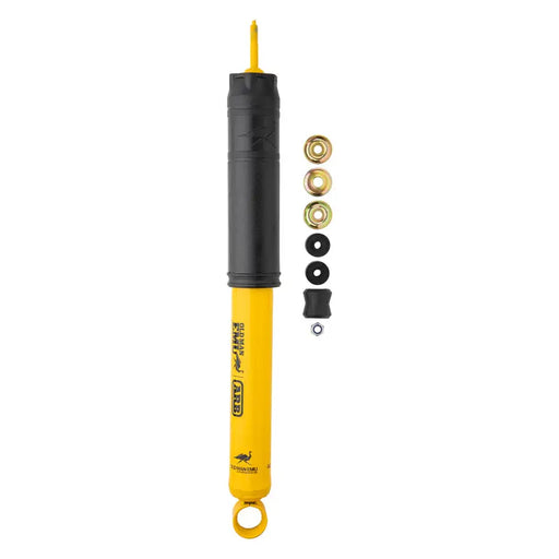 Yellow shock absorber with nuts and screw - arb ome nitrocharger sport shock landcruiser 75-fr.