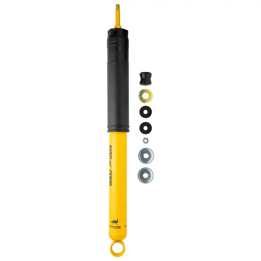 Yellow shock absorber with bolt and nuts - arb ome nitrocharger sport shock for lcruiserr