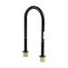 Black bike lock on white background, part of ARB / OME U Bolt Washer & Nut U Bolt Cherokee 8.25 Inch product