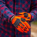 Man wearing gloves with ARB Premium Recovery Kit S2