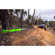 ARB Premium Recovery Kit S2 featuring truck driving on dirt road