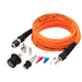 ARB Pump Up Kit US STD 7M 150 PSI High Temp V2 Orange - Air hose with quick connectors