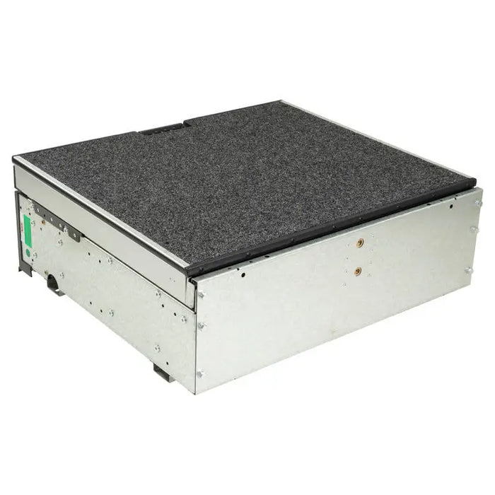 Metal box with black lid - ARB R/Drawer R/Floor 33X31X13 Intrnl 28.7X25.7X8.