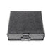 Black felt-lined roller floor case with metal latch for ARB R/Drawer