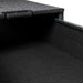 Arb r/drawer r/floor 41x21x11 intrnl 37.5 x 18 x 8.5 roller floor black box with lid