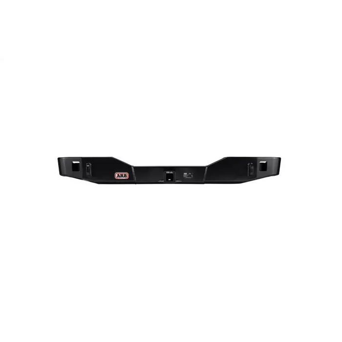 Summit rear bumper - black metal shelf with white background