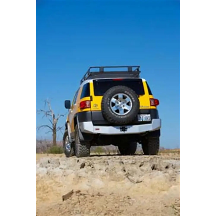 ARB summit rear bumper parked on desert dirt road