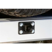 Close up of rear bumper plate on ARB Rear Bar Fj Us Spec