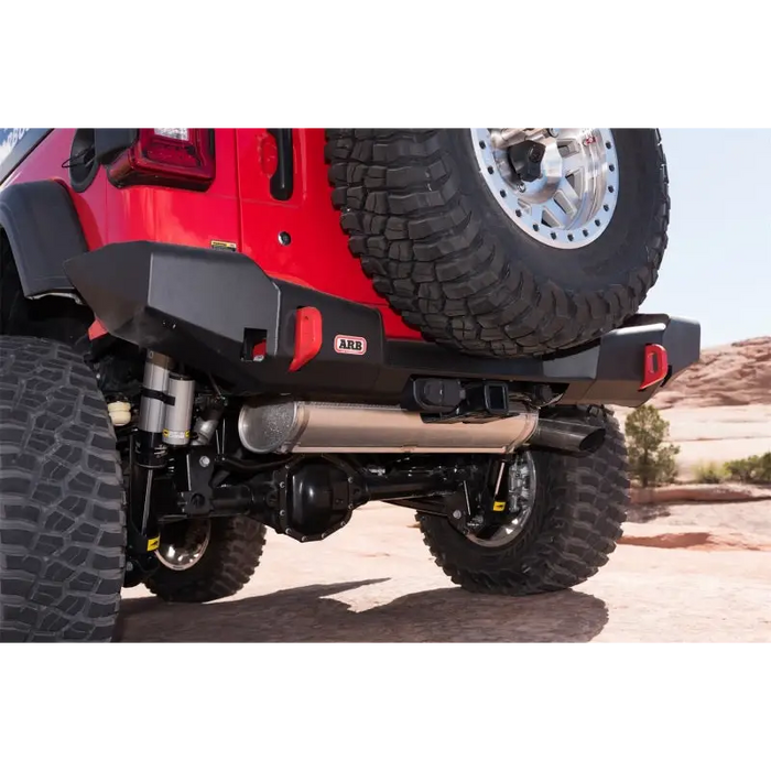 ARB Rear Bumper Mounted on Jeep JL’s Rear Bumper