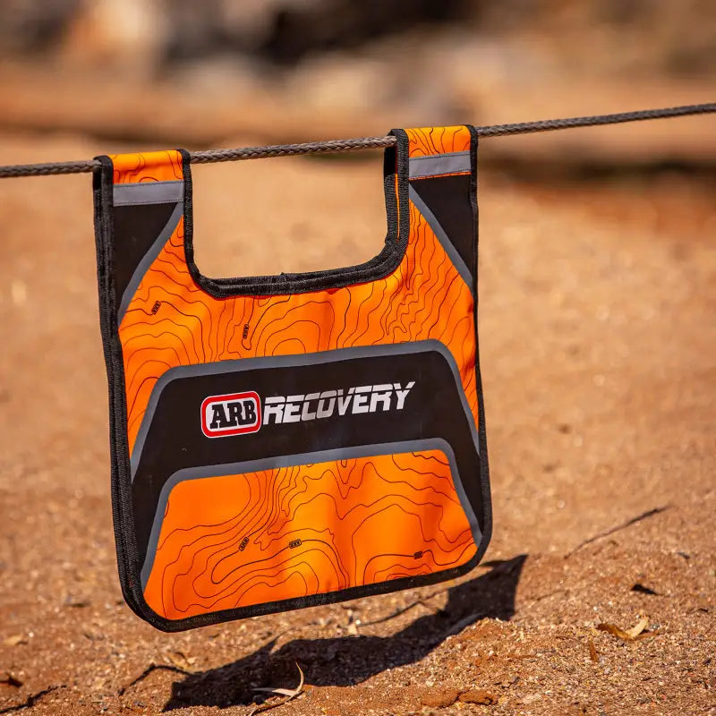 ARB Recovery Damper product with bag hanging on clothes line