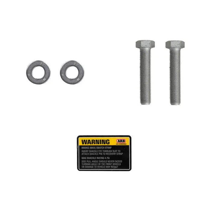 Arb recovery point 8t arb rated lc200 07on screw and washer head screws.