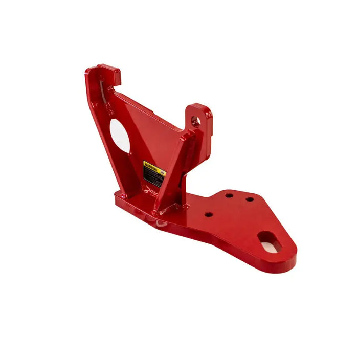 ARB recovery point bracket for Jeep Wrangler, red plastic with white background