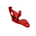 ARB recovery point bracket for Jeep Wrangler, red plastic with white background