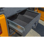Yellow Jeep with ARB Roller Drawer 37x20x11 Xtrnl Intrnl.
