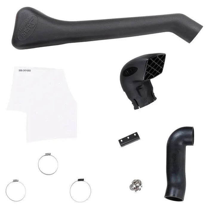 ARB Safari 4X4 Snorkel Vspec intake kit with black silicon pipes