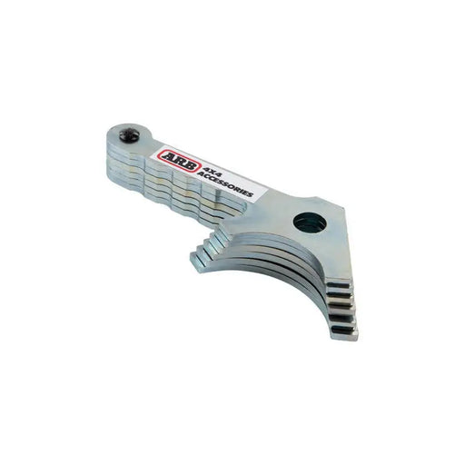 ARB Shim Driver with silver aluminum clamp on white background.