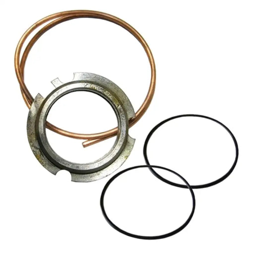 Copper and black gaskets from ARB SP seal housing kit with 193 O rings.