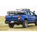 Blue ARB Summit Rstb Integrit Tacoma 16On truck with black roof rack