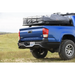 Blue truck with large bag on back - ARB Summit Rstb Integrit Tacoma 16On