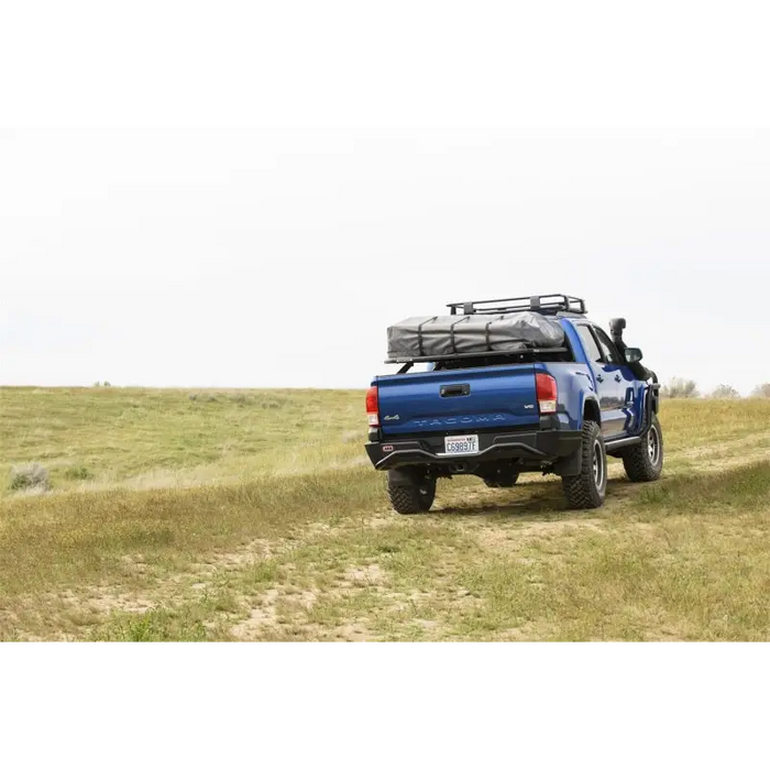 Blue Jeep with Black Roof Rack - ARB Summit Rstb Integrit Tacoma 16On