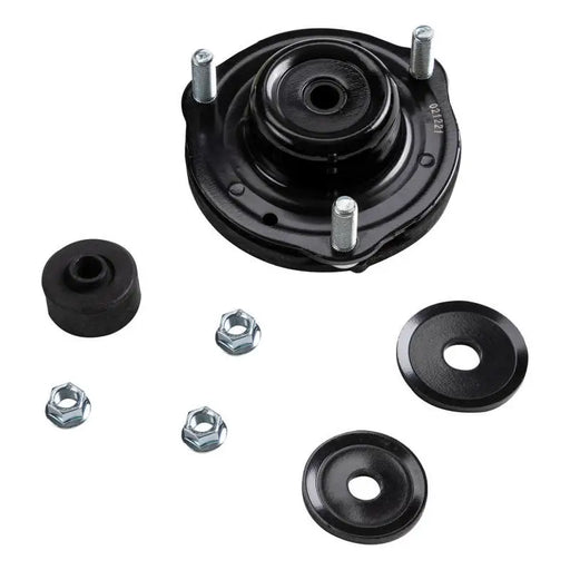Black wheel hub with nuts and bolts on ARB Top Hat Hilux 05 On.