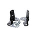 Black aluminum arb torsion bar bkt kit brackets