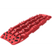 Red plastic tray with black spikes and rivets - ARB Tred Pro Red recovery board