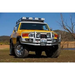 Yellow truck with white roof rack on ARB Under Panel Kit Fj Cruiser 10On Us Spec.