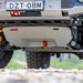 Close up of truck with bumper mounted - arb under vehicle protection prado 150 for vehicle protection.