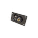 ARb universal switch coupling bracket with black plastic cover attached to metal plate