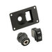 Close up of black switch coupling bracket from ARB Universal Switch.