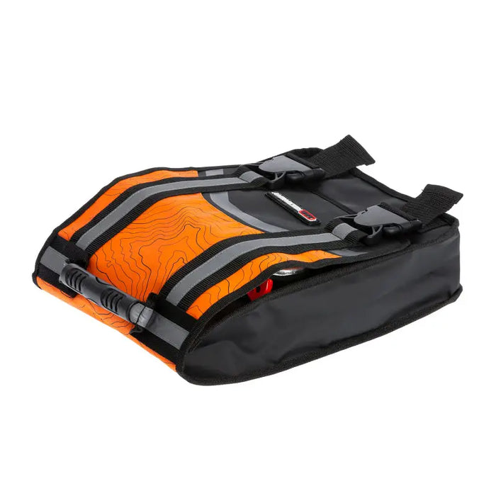 ARB Weekender Recovery Kit featuring black and orange duff with a black handle.