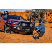 Mechanic fixing truck with tool - ARB Weekender Recovery Kit inlc 17600lb Recovery Strap/4.75T Shackles