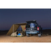 ARB Wind Break-Front 2000mm Fire Retardant Tent set up in desert