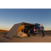 Man standing next to tent in desert - ARB Wind Break-Front 2500mm98In Fire Retardant USA/Canada Spec