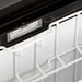 Arb zero fridge freezer with white and black trays