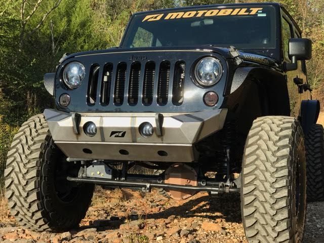 Hammer Front Bumper Skid Plate for Jeep JK / JKU