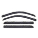 Avs smoke window deflectors for toyota hilux double cab - front & rear, in-channel ventvisor