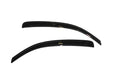 Pair of black avs original ventvisor rear window deflectors for bmw