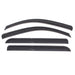 Avs original ventvisor window deflectors - set of four black visors on white background