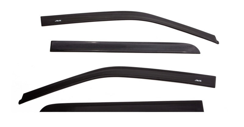 Avs low profile window deflectors for toyota fj cruiser - matte black