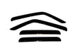 Avs original ventvisor window deflectors for jeep patriot - black plastic roof vents for fresh air