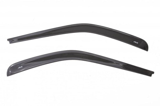 Avs bmw e30 black plastic side window visors - low profile window deflector