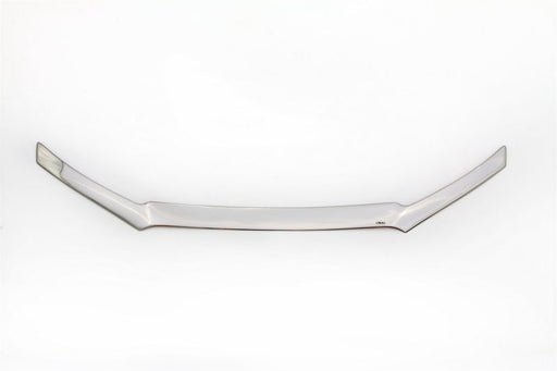 Avs chrome hood shield for toyota 4runner - sleek silver plate curved edge