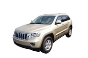 Avs window deflectors for jeep grand cherokee - smoked, 4pc