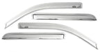 Pair of chrome door handle trims for ford displayed with avs 11-18 jeep grand cherokee ventvisor outside mount front & rear window deflectors - chrome