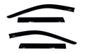 Avs original ventvisor window deflectors in black plastic for jeep grand cherokee - smoke