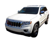 Avs original ventvisor window deflectors on white jeep