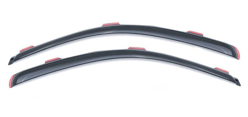 Avs smoke rear window deflectors for bmw, in-channel ventvisor for fresh air